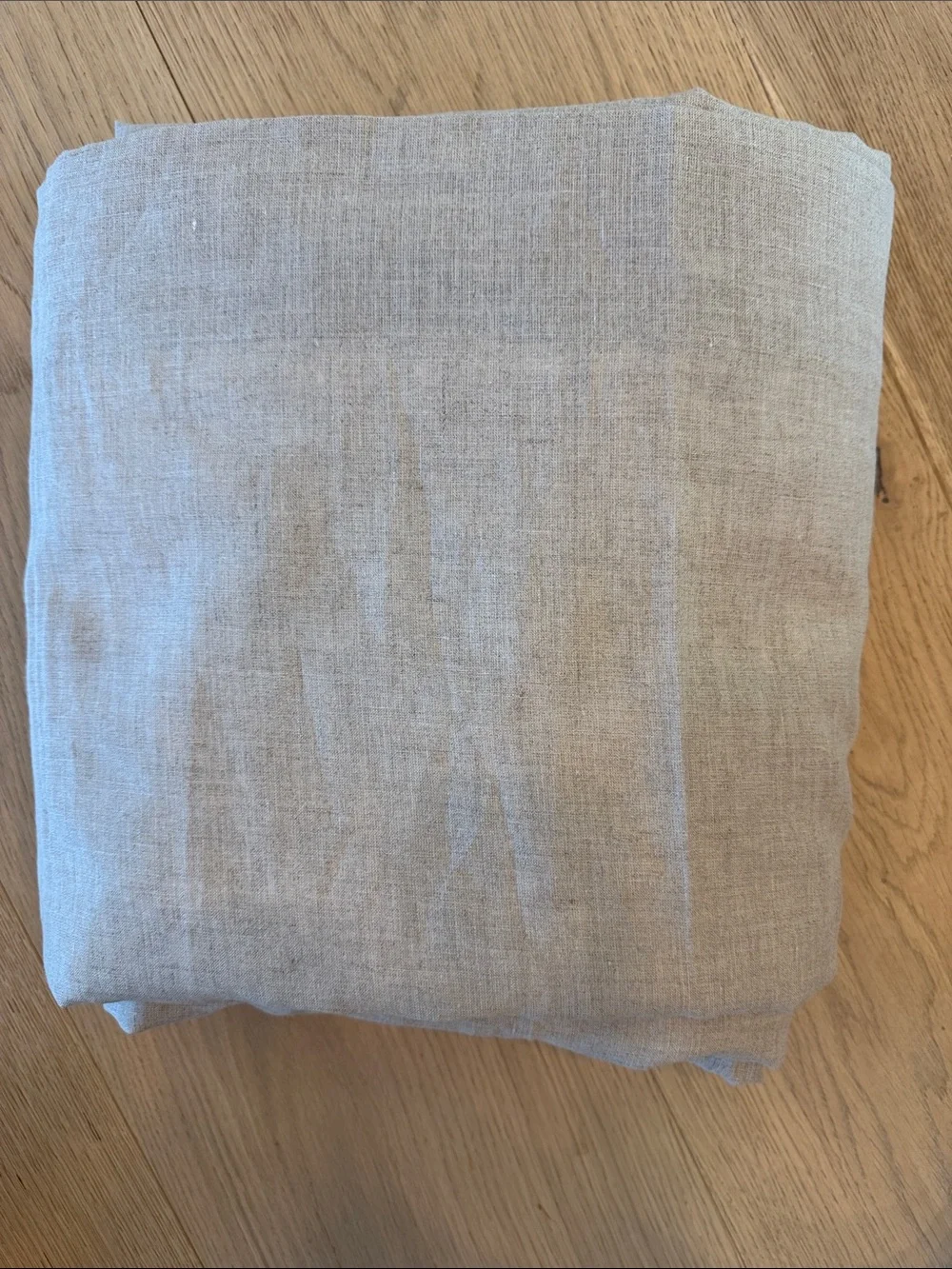 NWOT Quince European Linen Curtain Panel - 96x108 - Flax - Light Filtering (114)